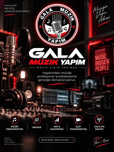 Gala Müzik Yapım tanıtım görseli