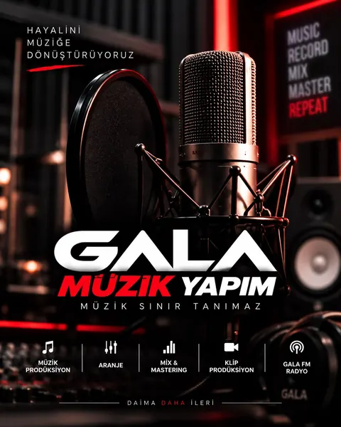 Gala Müzik Yapım — müzik sınır tanımaz