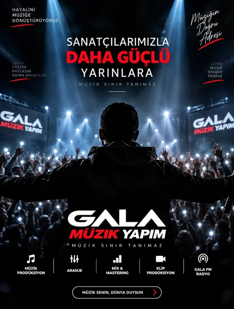Sanatçılarımızla daha güçlü yarınlara