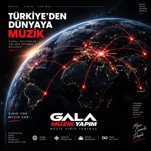 Türkiye'den dünyaya müzik